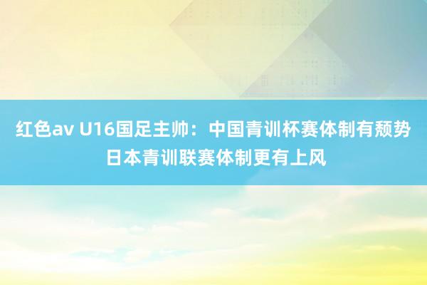 红色av U16国足主帅：中国青训杯赛体制有颓势 日本青训联赛体制更有上风