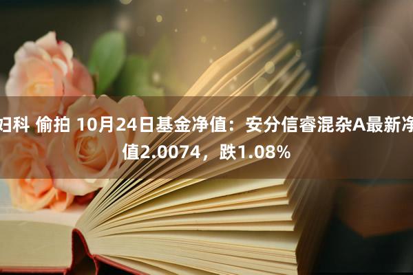 妇科 偷拍 10月24日基金净值：安分信睿混杂A最新净值2.0074，跌1.08%