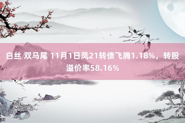 白丝 双马尾 11月1日凤21转债飞腾1.18%，转股溢价率58.16%